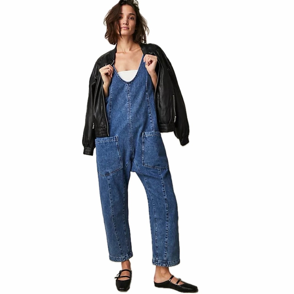 Free People | High-Roller Jumpsuit NWT
